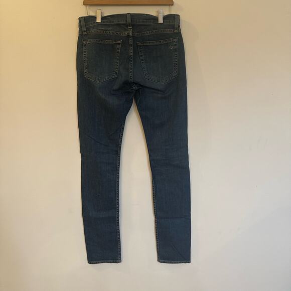 Men's Rag & Bone Standard Issue Slim Jeans sz 29 Slim Fit Men's Jeans Medium - Picture 6 of 8